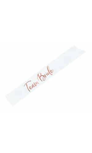 Sash Team Bride, White, 75cm