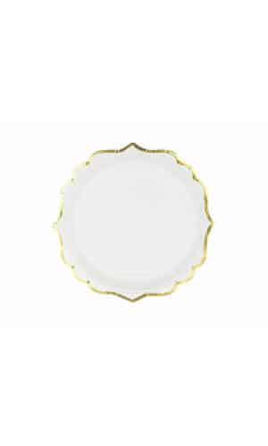 Plates, White, 18.5 cm (1 pkt / 6 pc.)