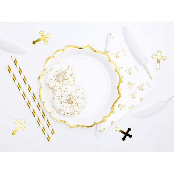 Plates, White, 18.5 cm (1 pkt / 6 pc.)