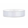 Satin Ribbon, White, 12mm (Sold Per Metre)