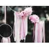 Satin Ribbon, White, 12mm (Sold Per Metre)