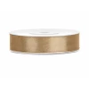 Satin Ribbon, Light Gold, 12mm (Sold Per Metre)