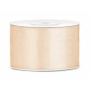 Satin Ribbon, Cream, 38mm (Sold Per Metre)