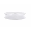 Chiffon Ribbon, White, 6mm/25M