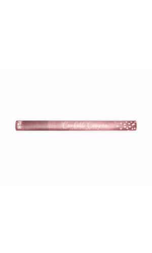 Confetti Cannon With Hearts, Rose Gold, 60cm