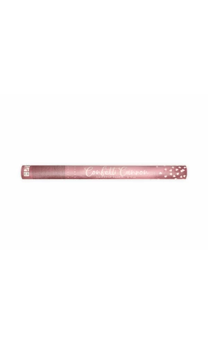 Confetti Cannon With Hearts, Rose Gold, 60cm