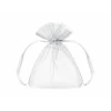 Organza Pouches, White, 10cm (1 pkt / 10 pc.)