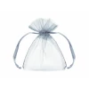 Organza Pouches, Silver, 10cm (1 pkt / 10 pc.)
