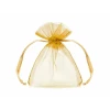 Organza Pouches, Gold, 10cm (1 pkt / 10 pc.)