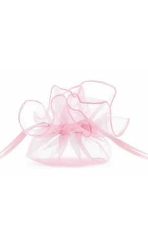 Organza Pouches, Pink, 25cm (1 pkt / 10 pc.)