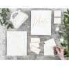 Place Cards - Frame, Gold, 9.5x5.5cm (1 pkt / 10 pc.)