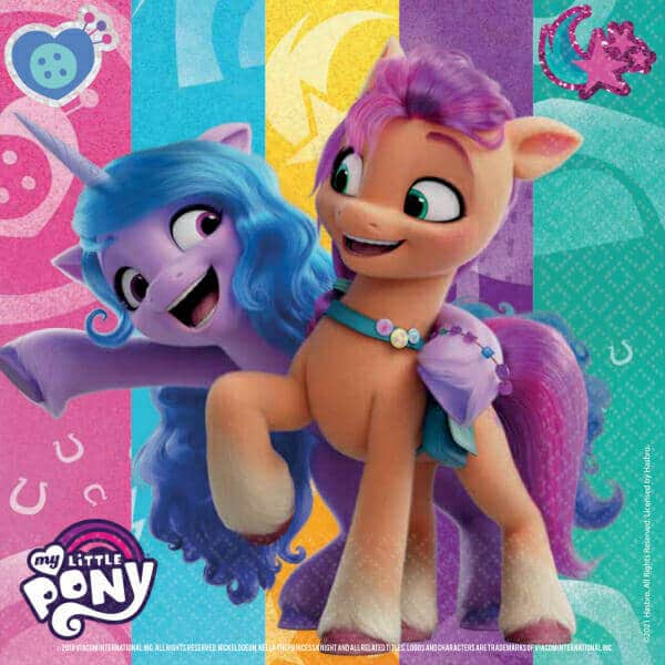My Little Pony Napkins 33 x 33cm - 16pk