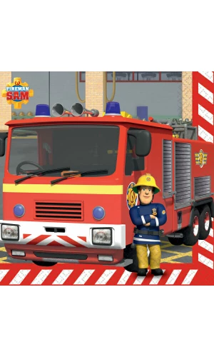 16 Napkins Fireman Sam 33 x 33 cm