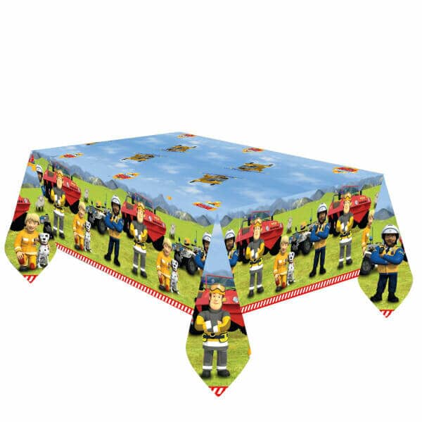 Fireman Sam Tablecover - 120 x 180cm