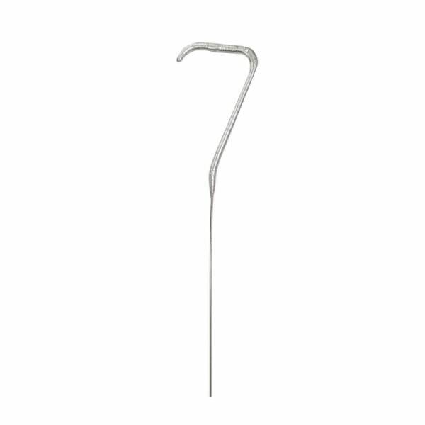Birthday Silver Glitz Sparkler 17.8cm - Number 7