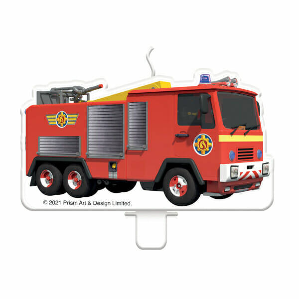 Fireman Sam Character Candle - 9.1cm x 4.9cm