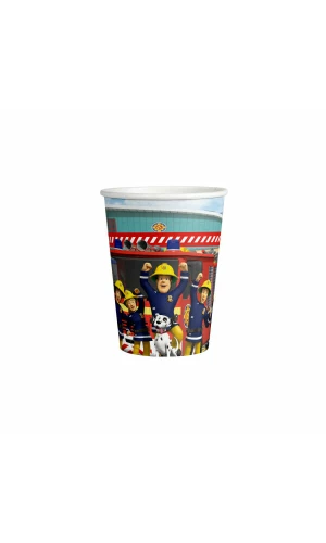 Fireman Sam Cups 250ml - 8pk