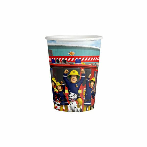 Fireman Sam Cups 250ml - 8pk