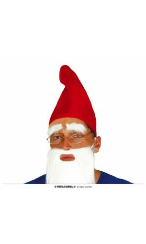 Smurf Red Gnome Hat - Adult One Size