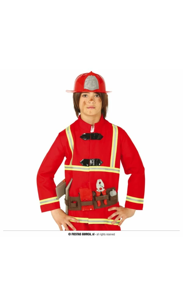 Firefighter Belt With Helmet
