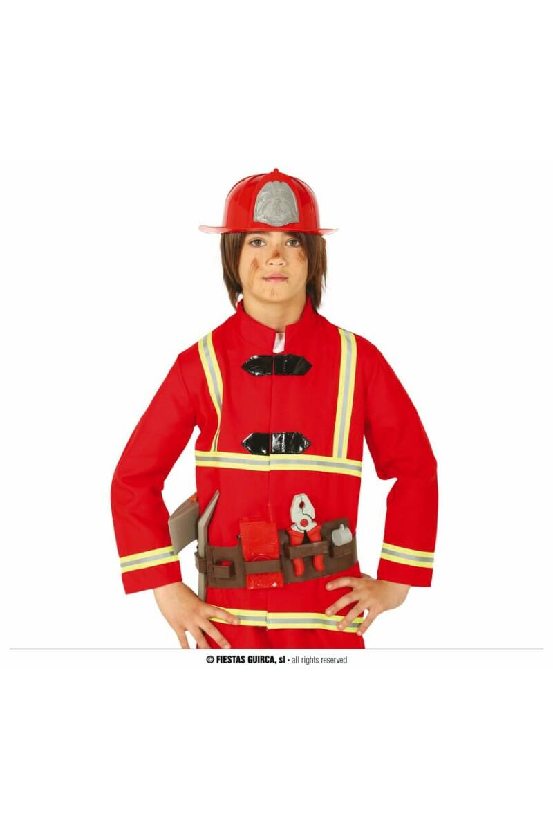 Firefighter Belt With Helmet