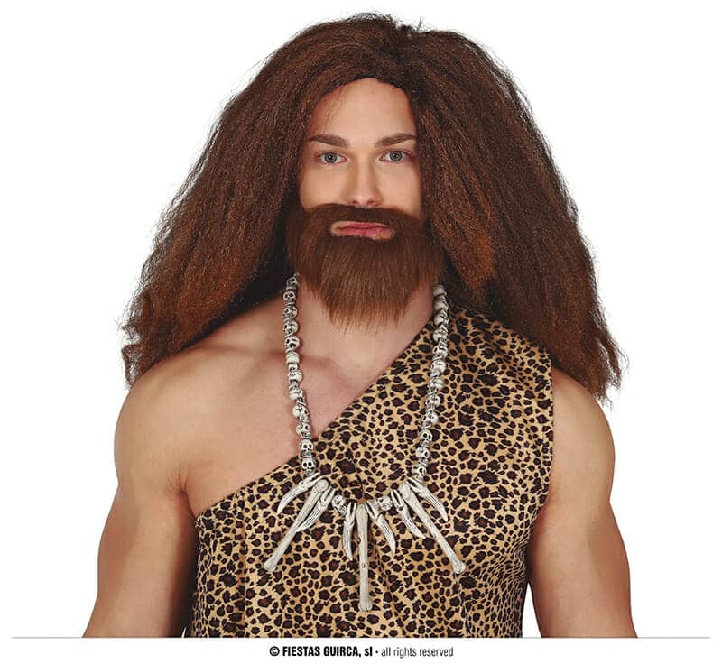 Caveman Necklace With Skulls Once Upon A Time Party Shop Malta