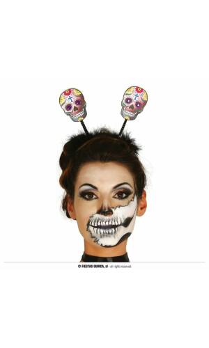 Skull Day of the Death Headband