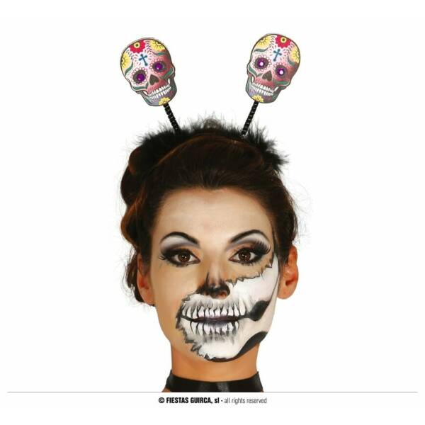 Skull Day of the Death Headband