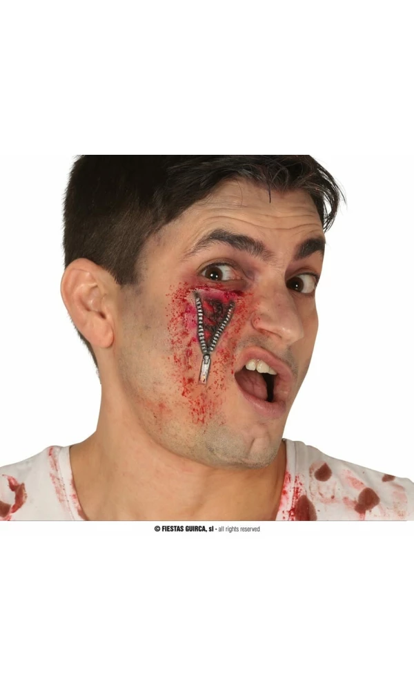 Eye Zipper Scar With Latex Adhesive Tape