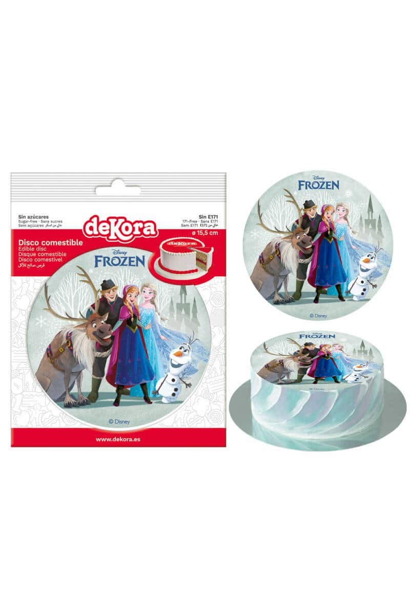 Disney Frozen II  Cake Decorating Edible Disc - 15.5cm