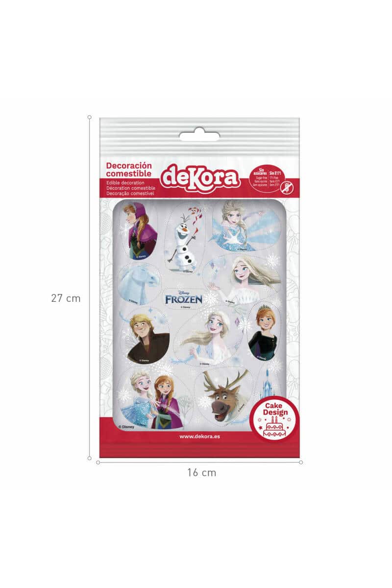 Disney Frozen Ii Cutting Edible Cake Decoration