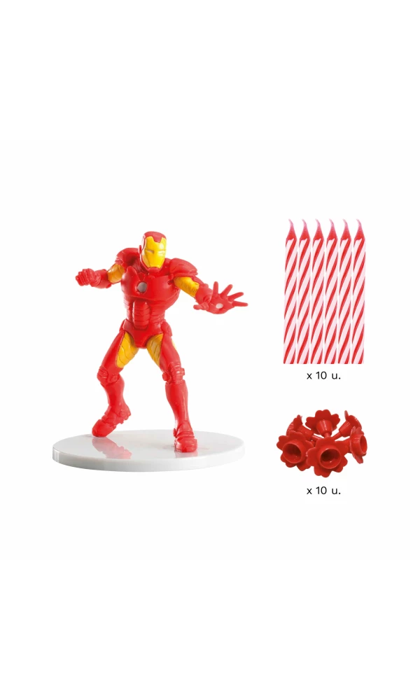 Avengers Iron Man Cake Topper Decorating Kit (225265)