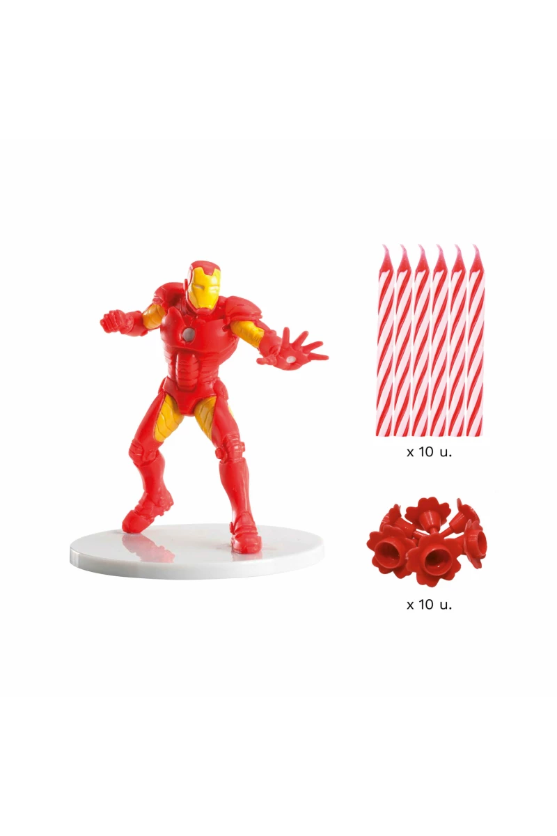 Avengers Iron Man Cake Topper Decorating Kit (225265)