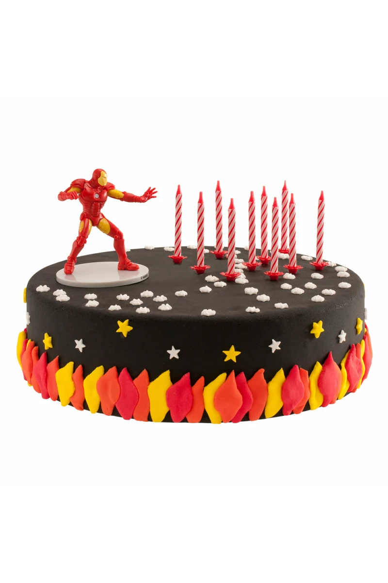 Avengers Iron Man Cake Topper Decorating Kit (225265)