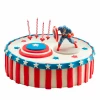 Avengers Captain America Cake Topper Decorating Kit (225432)