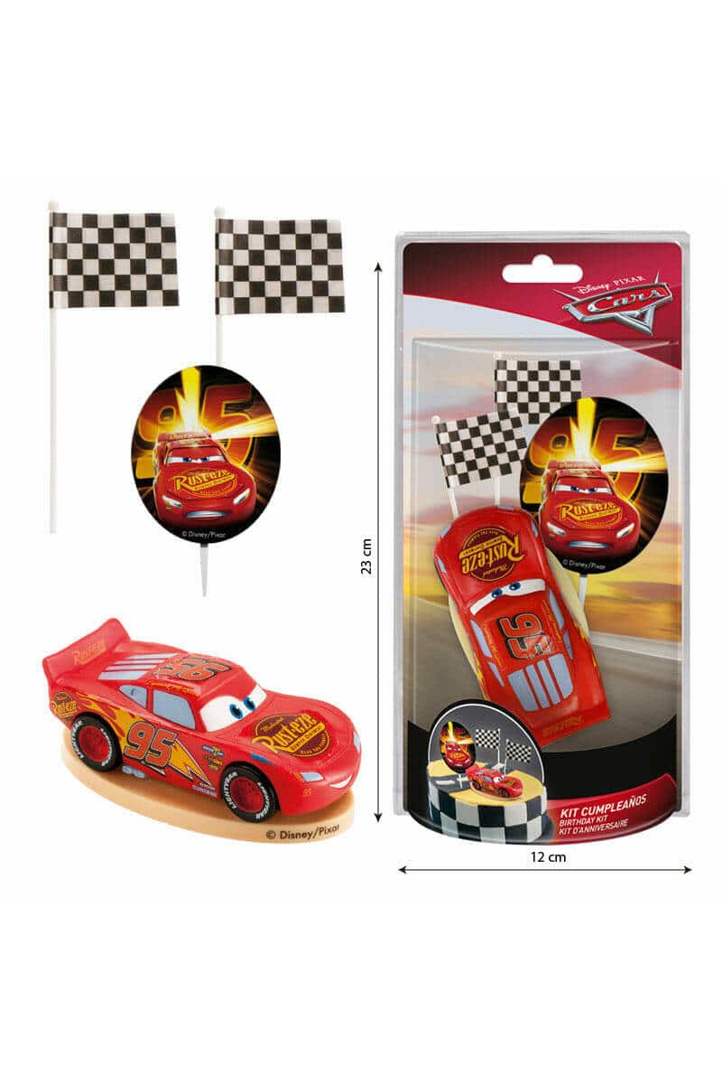 Disney Cars Cake Topper Decorating Kit (225456)