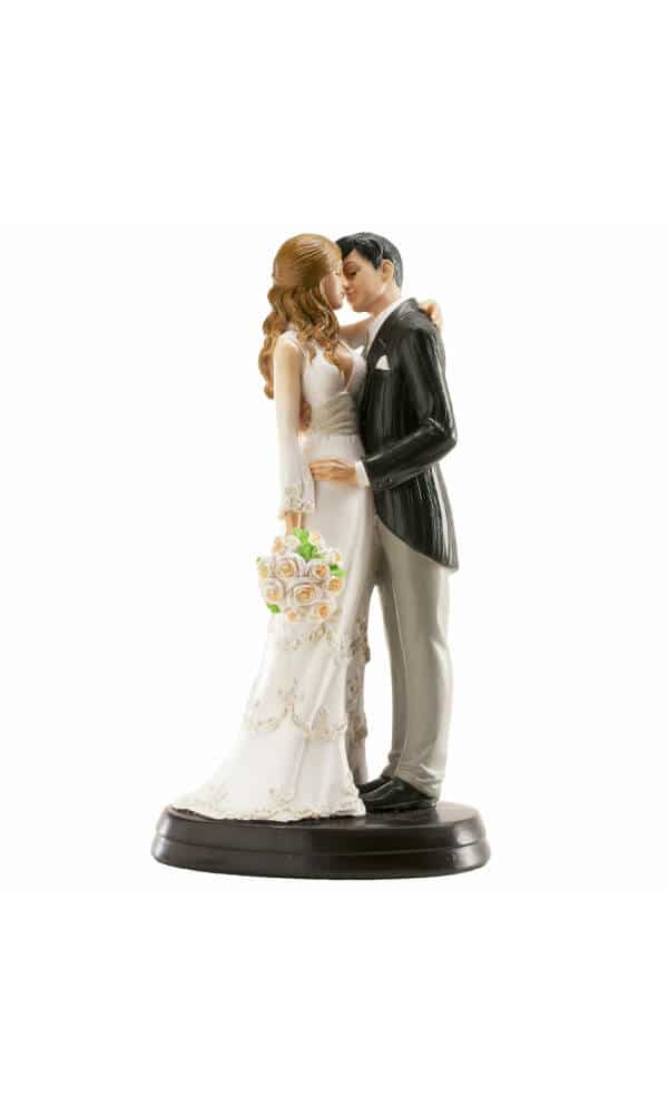 Wedding Couple Maria & Juan Cake Topper - 18cm