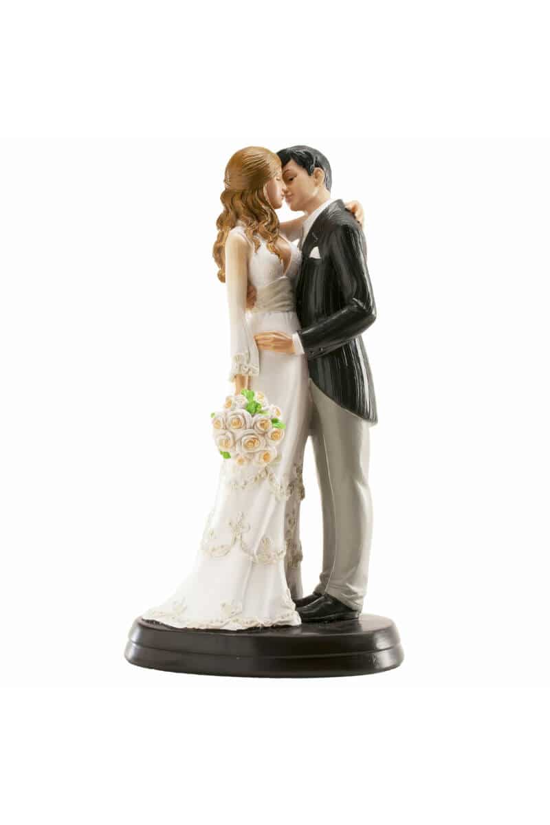 Wedding Couple Maria & Juan Cake Topper - 18cm