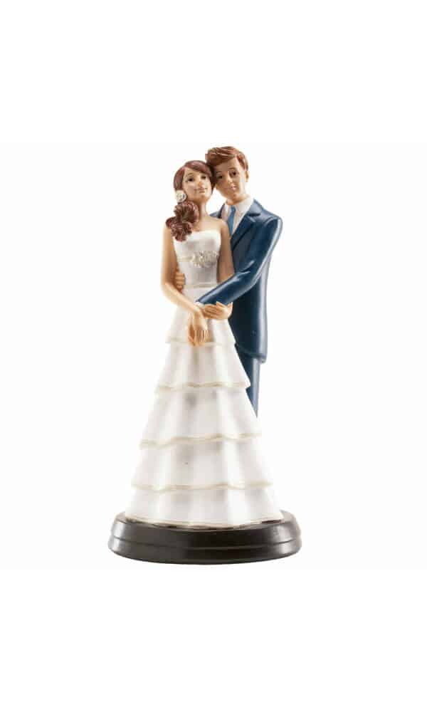 Weeding Couple Laura & Alvaro Cake Topper - 18cm