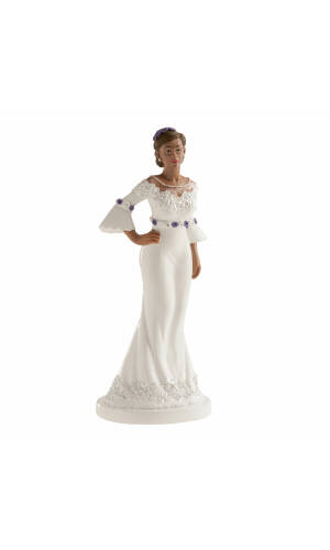 Wedding Woman Glamour Cake Topper - 16cm