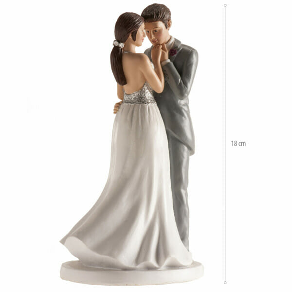 Wedding Couple Vienna Cake Topper - 18cm