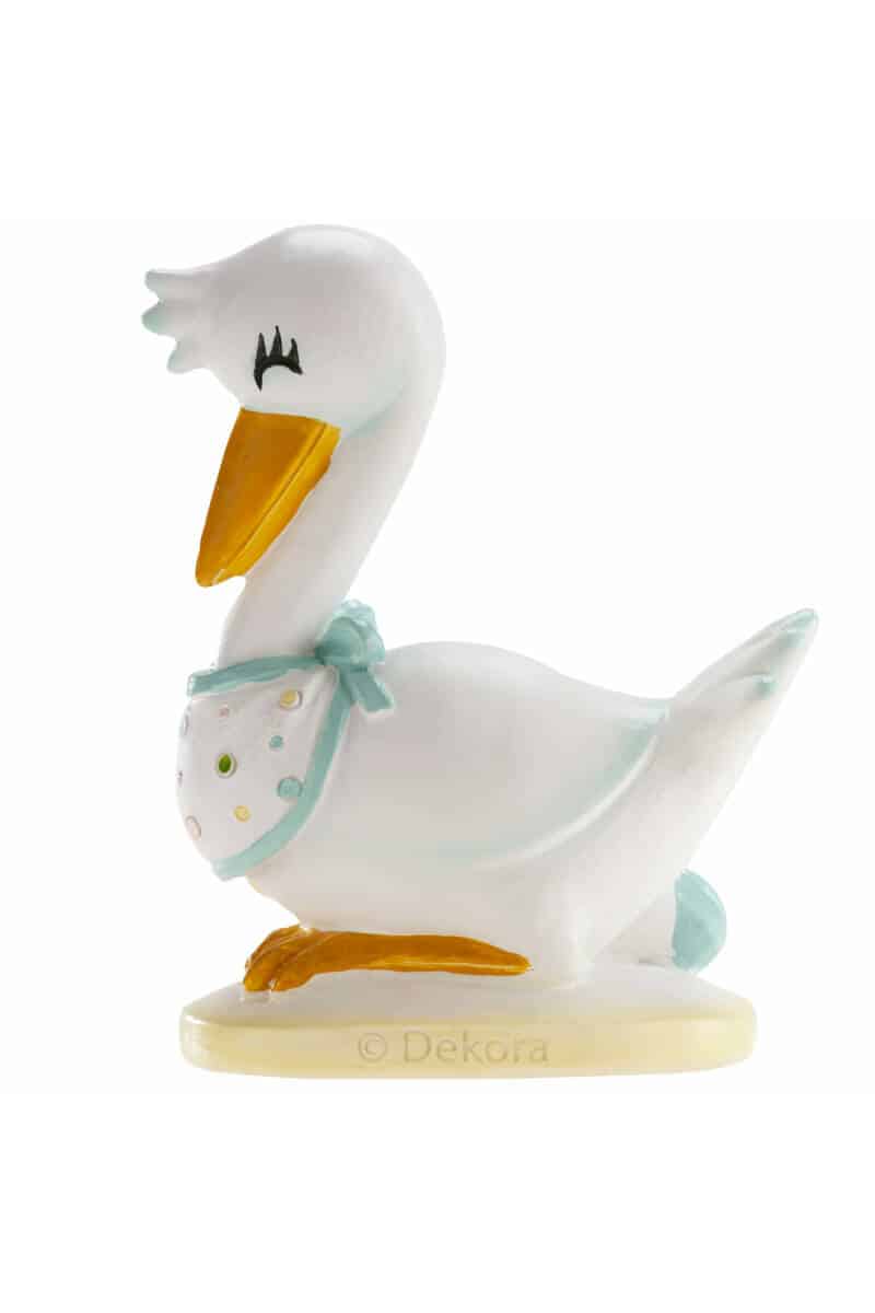 Stork Baby Cake Topper - 10cm