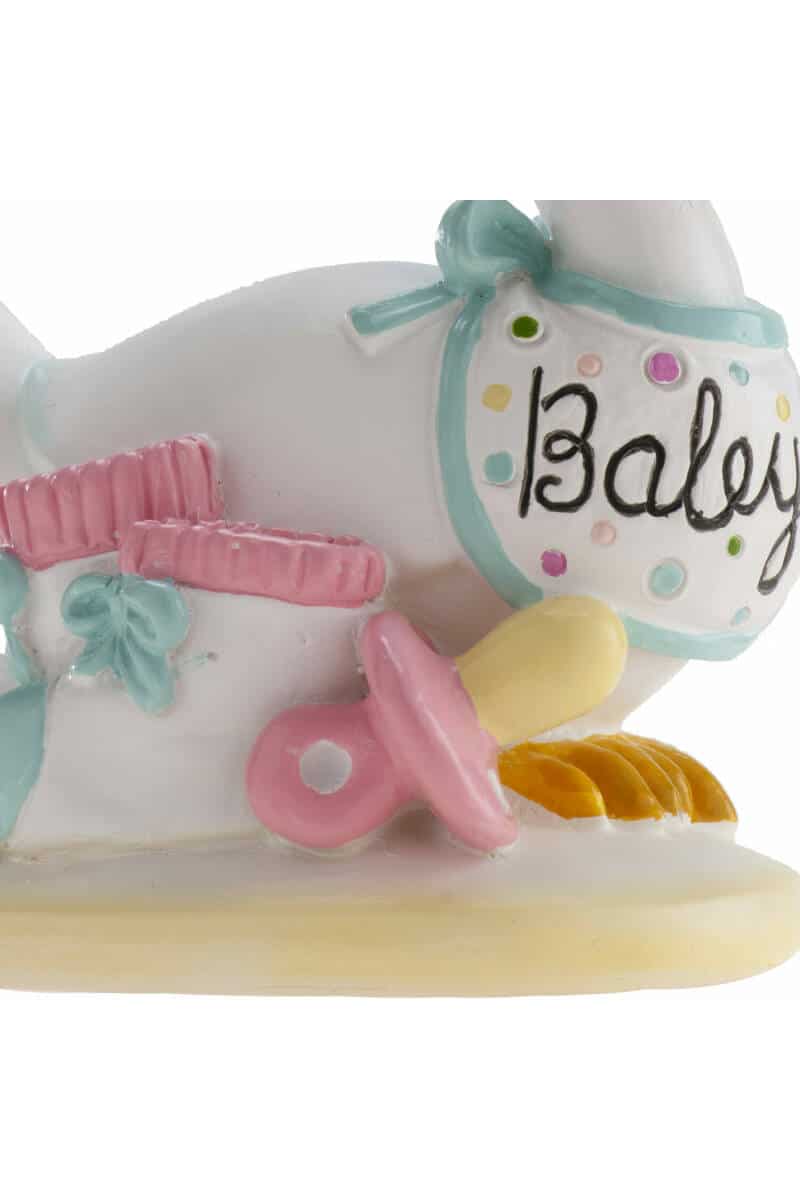 Stork Baby Cake Topper - 10cm