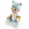 Boy With Bottle Cake Topper - 10cm