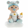 Boy With Bottle Cake Topper - 10cm