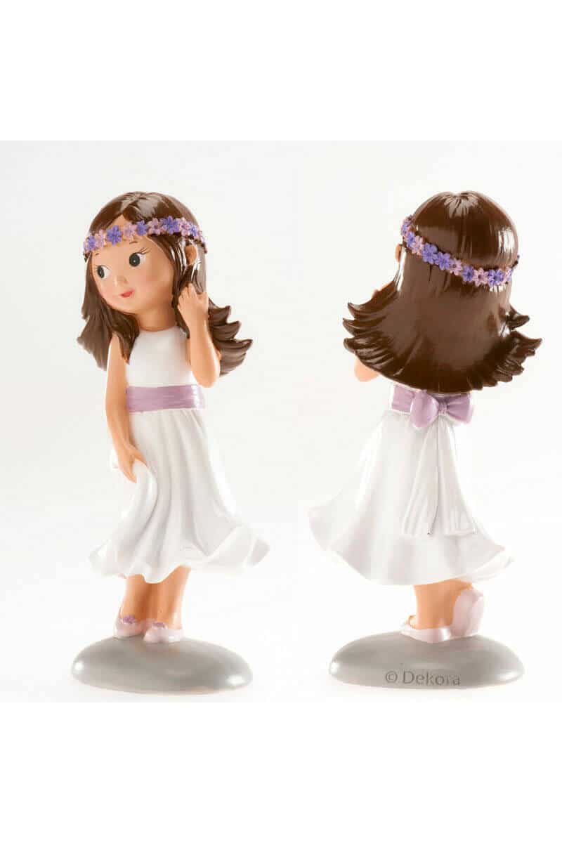 Communion Girl Cake Topper Irene - 15cm