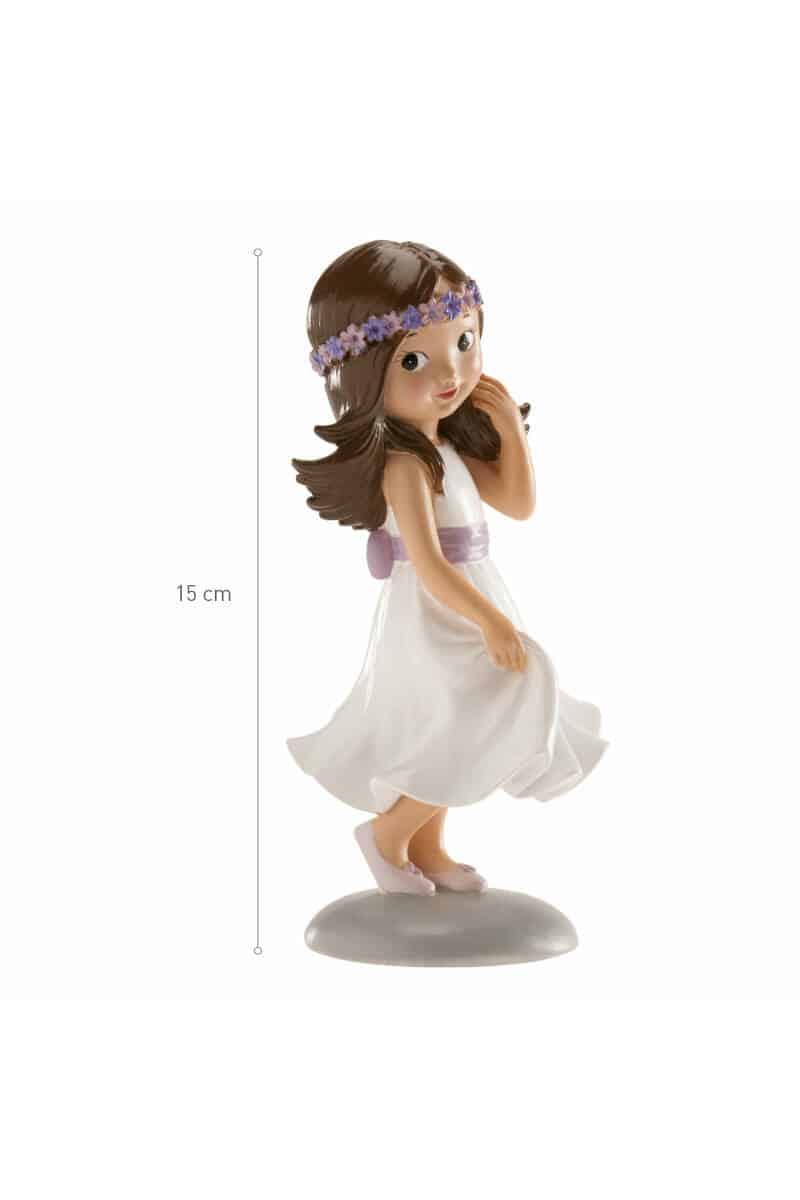 Communion Girl Cake Topper Irene - 15cm