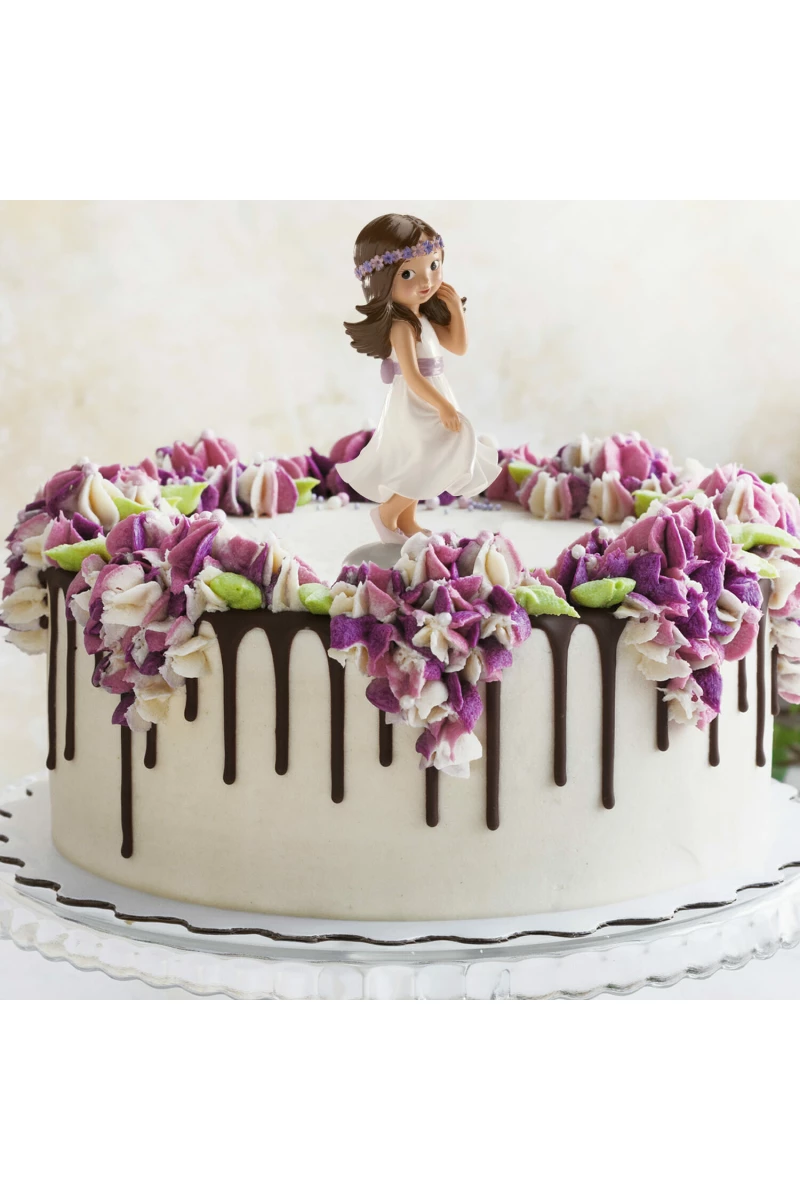 Communion Girl Cake Topper Irene - 15cm