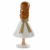 Communion Girl Cake Topper Barefoot - 13cm