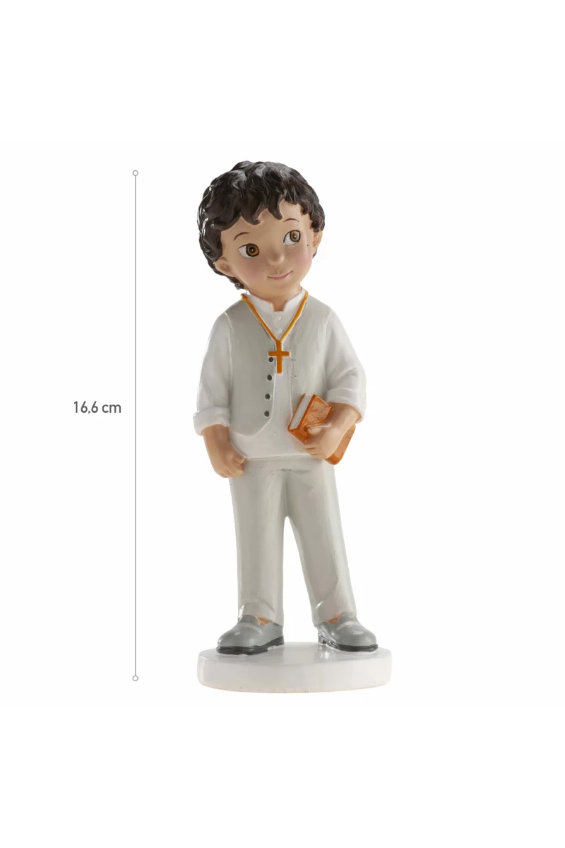 Communion Boy Cake Topper Bruno - 16cm
